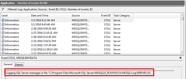 All about SQL Server Error logs - DBA Mantra